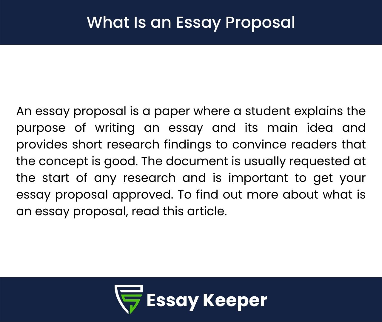 research proposal key points